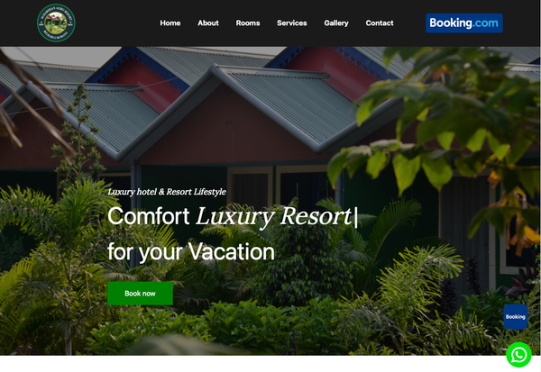 Enhancing the Sudarshana Agro Resort Website