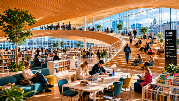 The Role of Libraries in Finnish Society: More Than Just Books