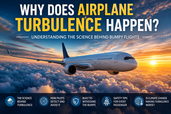 Why Does Airplane Turbulence Happen? Understanding the Science Behind Bumpy Flights