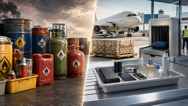 Dangerous Goods in Aviation: Why Some Everyday Items Cannot Simply Fly