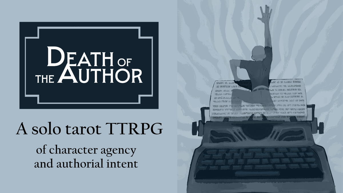 Death of the Author is live on Backerkit!