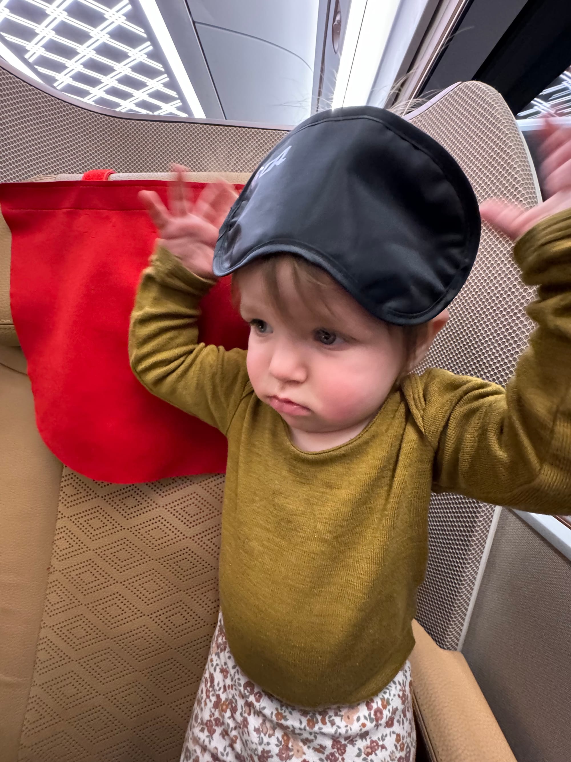 Business class seats on a Chinese G train high-speed rail