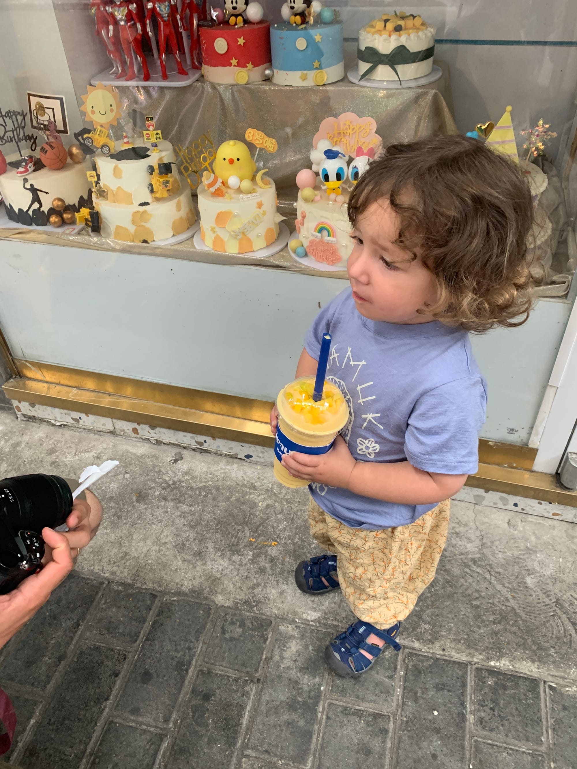 Our kids favourite mango yoghurt