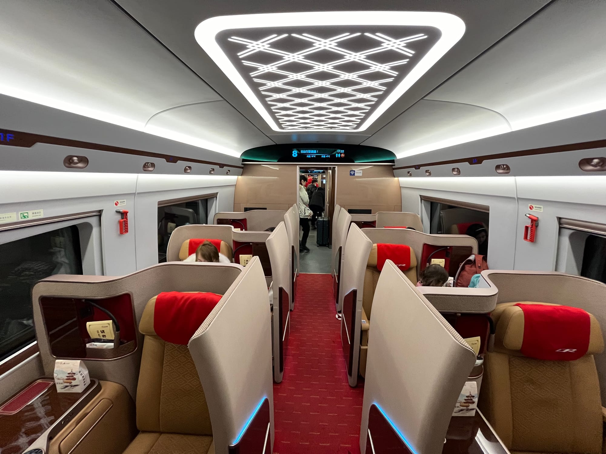 Business class carriage