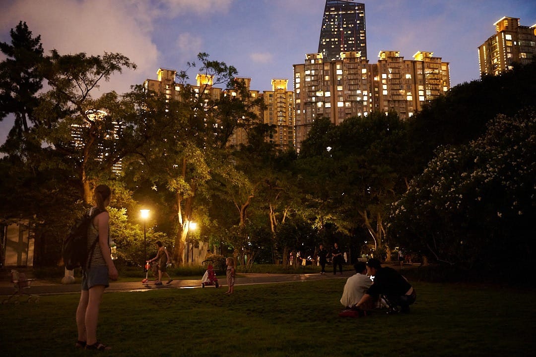 Zhongshan Park in Shanghai