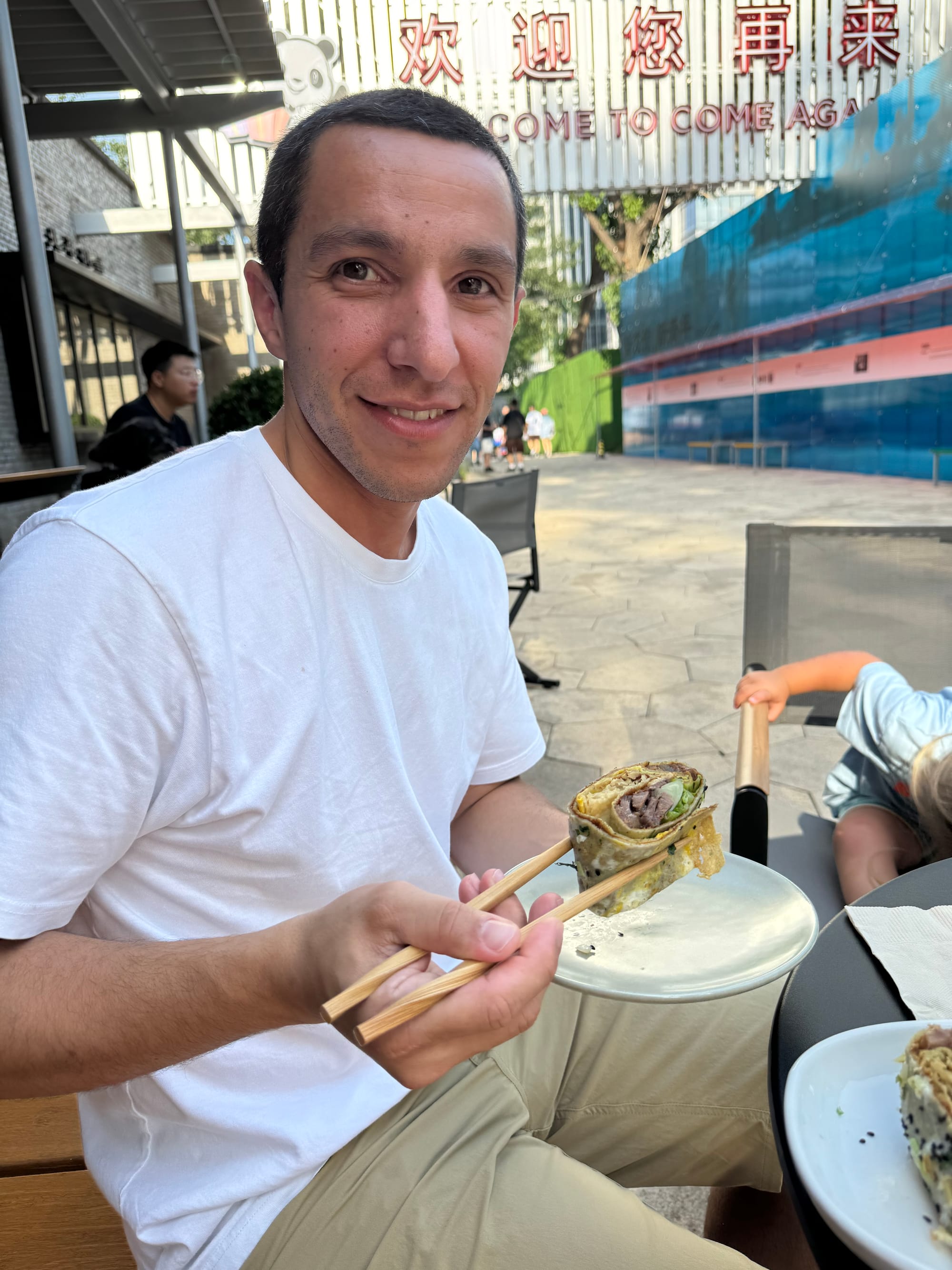 Jianbing in Peiping Machine Brewery in Beijing