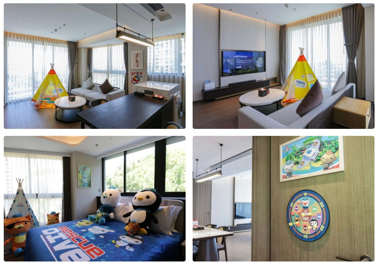 Family room in Ascott Dadonghai Bay Sanya