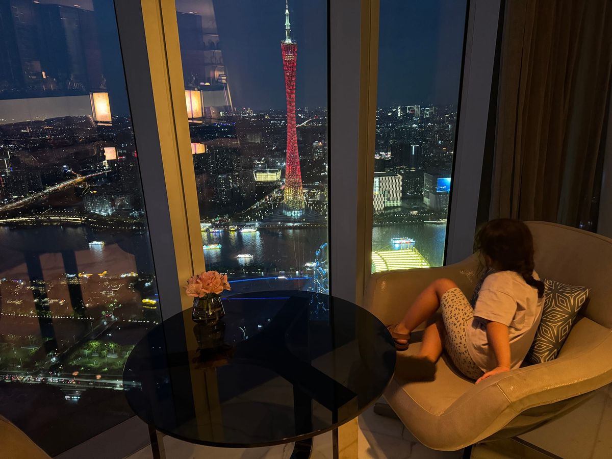 View from the Four Seasons Hotel in Guangzhou
