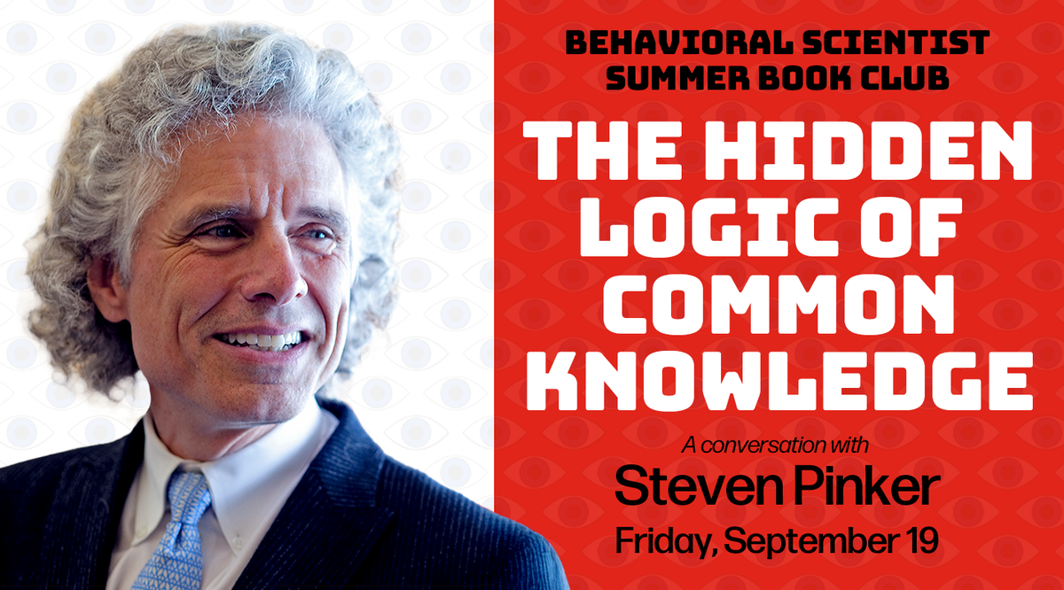Event Recording — The Hidden Logic of Common Knowledge with Steven Pinker
