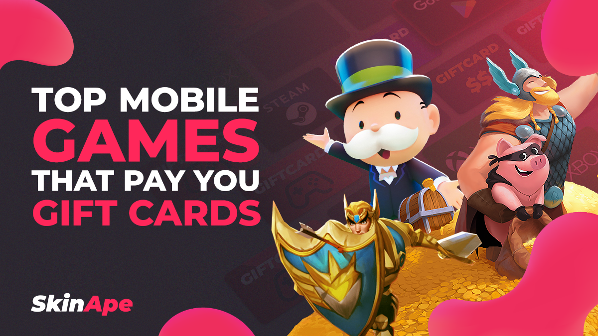 Top mobile games that pay you gift cards
