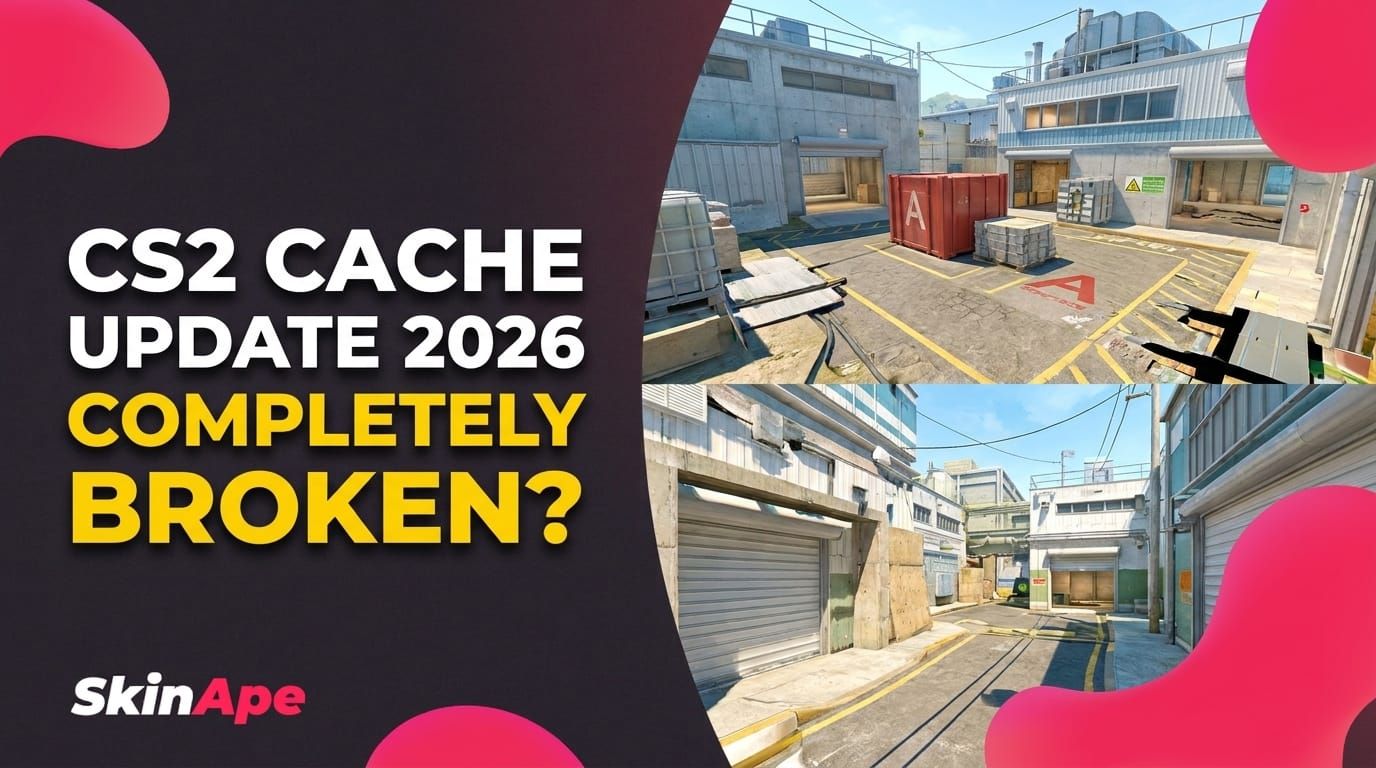 CS2 Cache Update 2026: Complete Visual Rework & Map Changes Explained