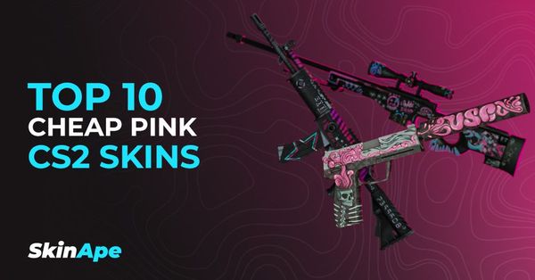Top 10 cheap pink CS2 skins