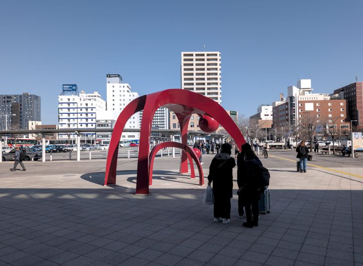 Hakodate Station Plaza Art