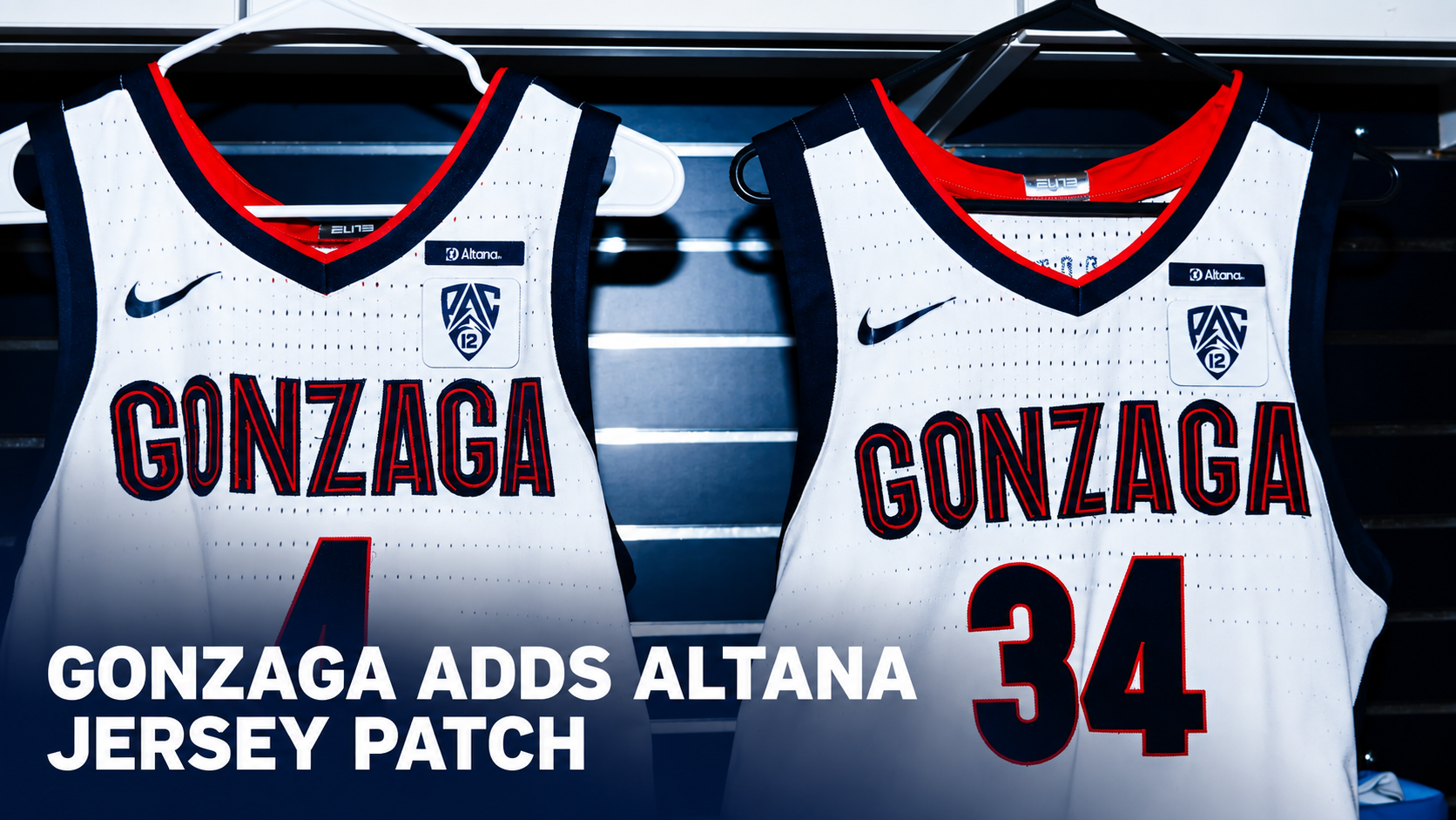 Gonzaga Adds Altana as Men’s Basketball Jersey Patch Sponsor