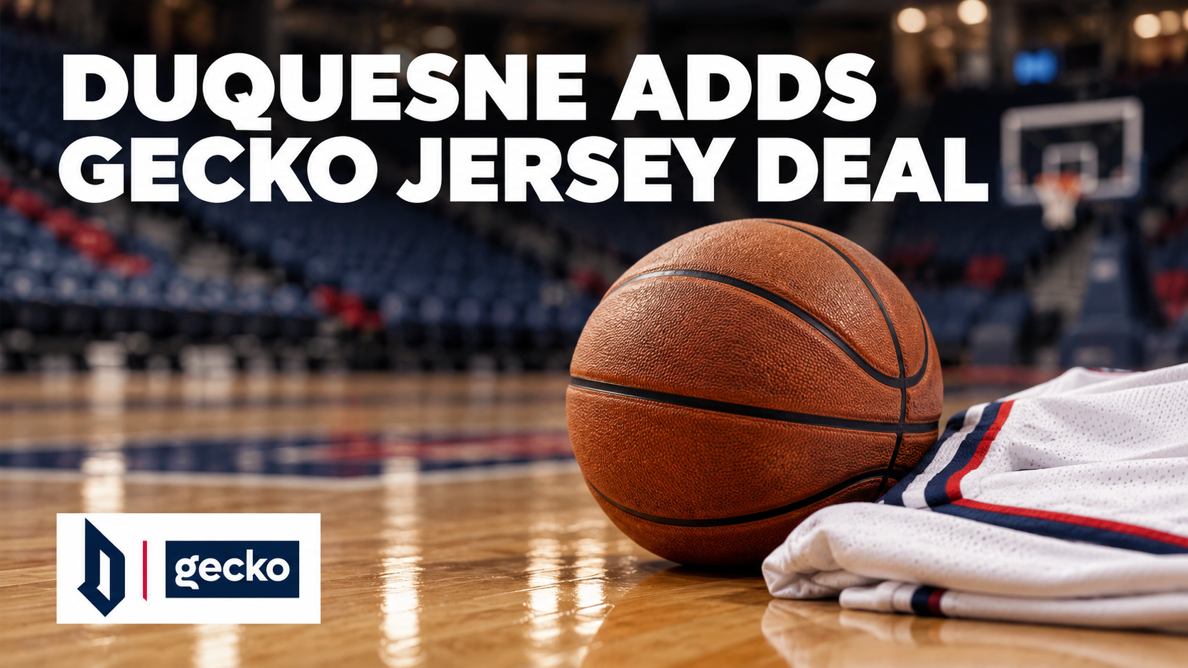 Duquesne Names Gecko Robotics AI Partner and Basketball Jersey Sponsor