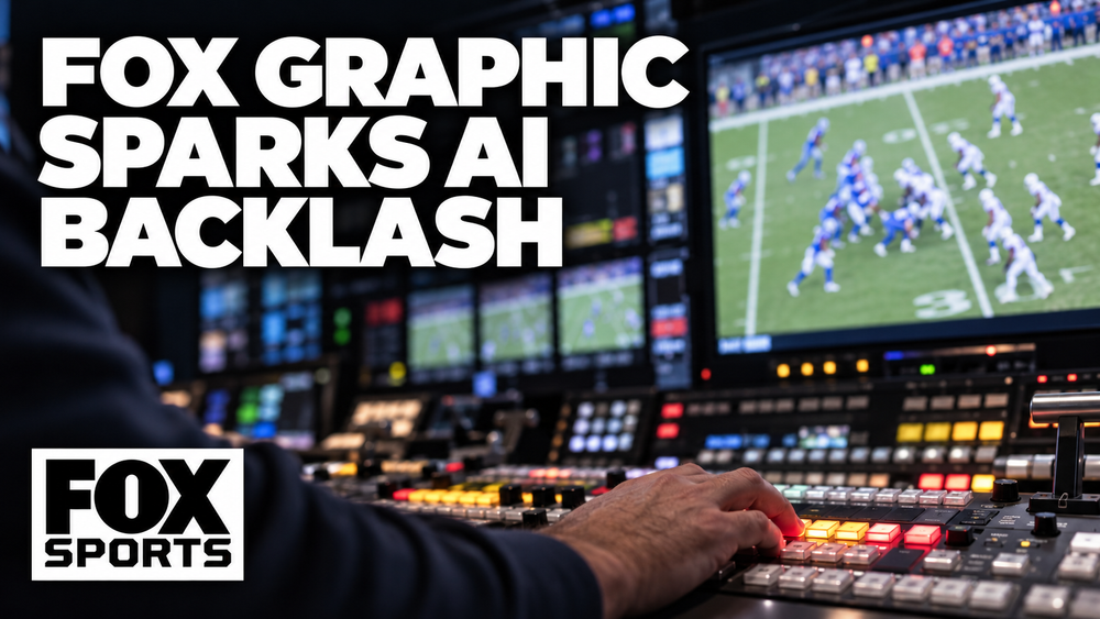 FOX Graphic Backlash Highlights the Stakes for AI Broadcast Creative post image