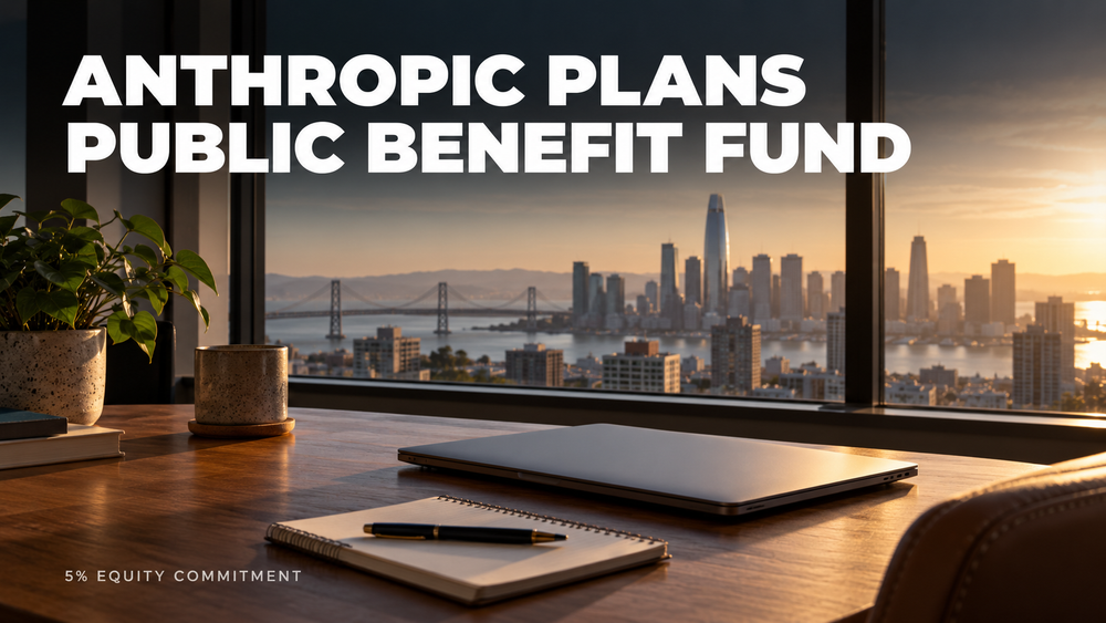 Anthropic Plans Public Benefit Fund With 5% Equity Commitment post image
