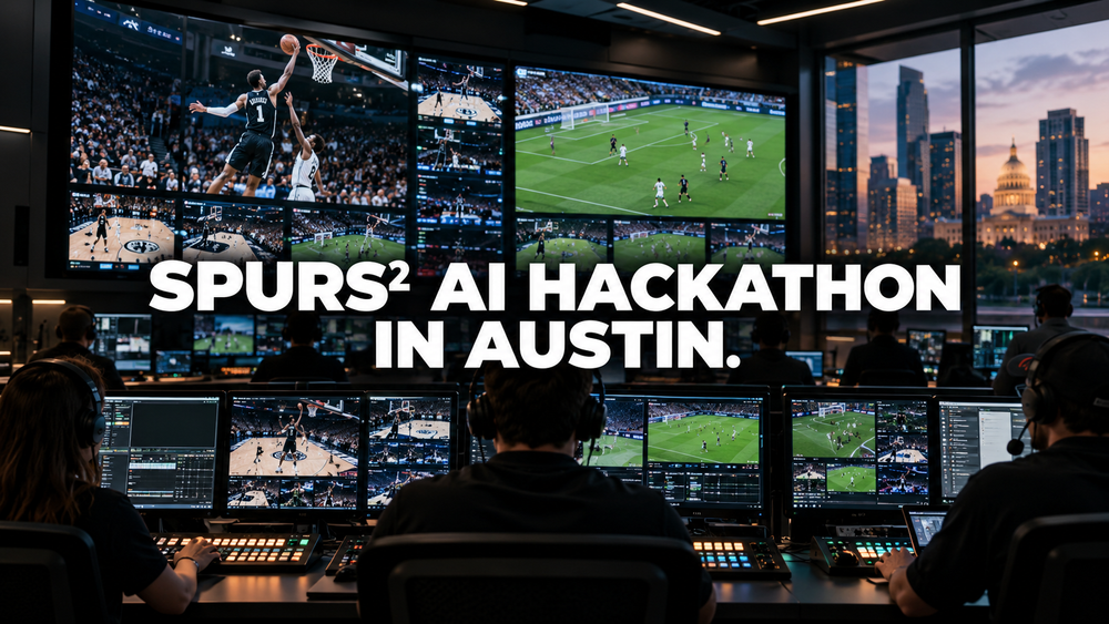 San Antonio Spurs and Tottenham Hotspur Set AI Content Hackathon in Austin post image