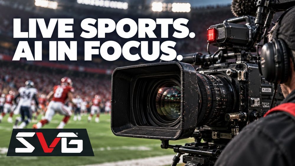 SVG Puts Live Sports AI Coverage Under Innovation Lab Blog post image