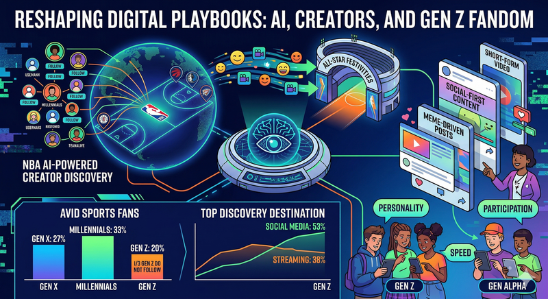 Sports Leagues Push AI and Creator Strategies to Reach Gen Z and Gen Alpha post image