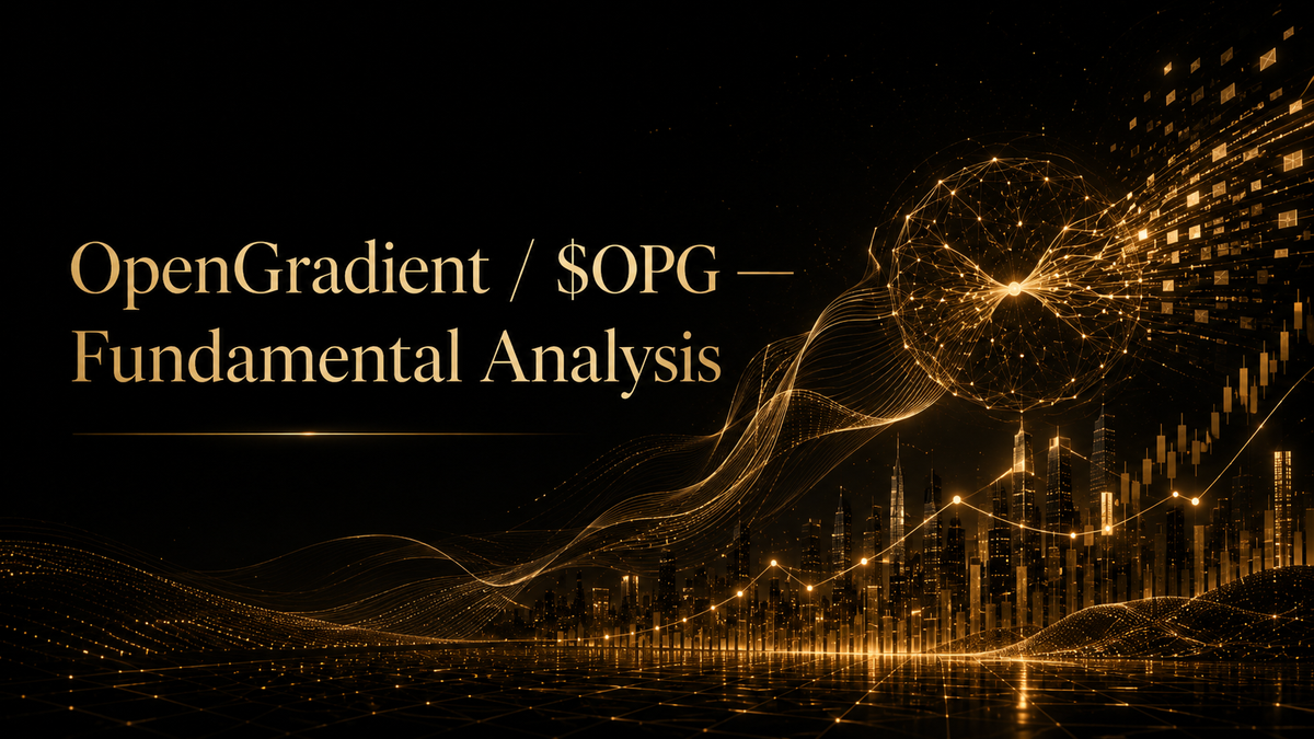 OpenGradient / $OPG — Fundamental Analysis