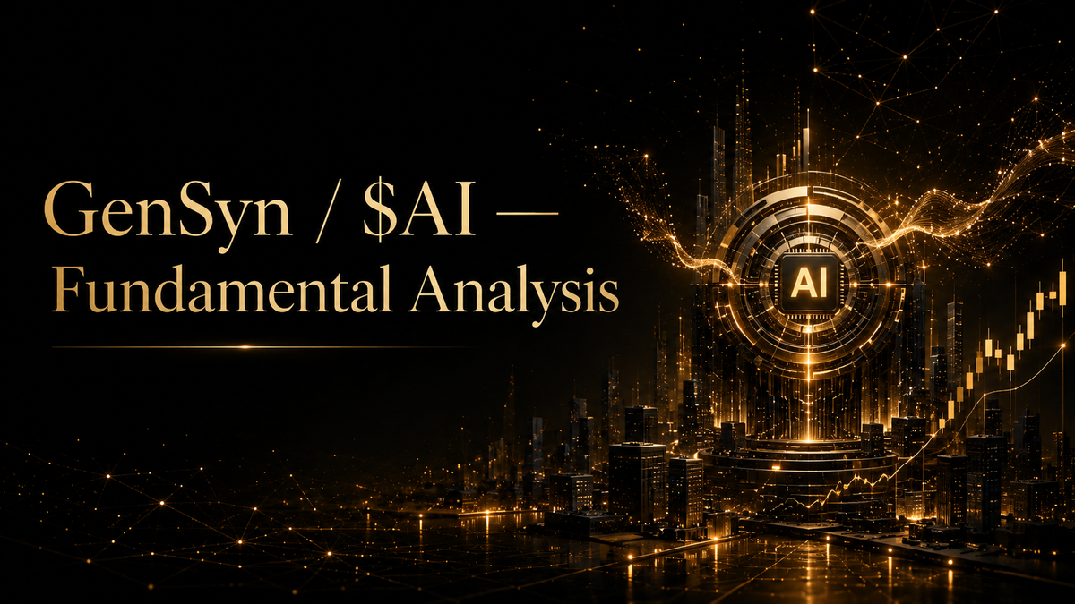 Gensyn / $AI — Fundamental Analysis