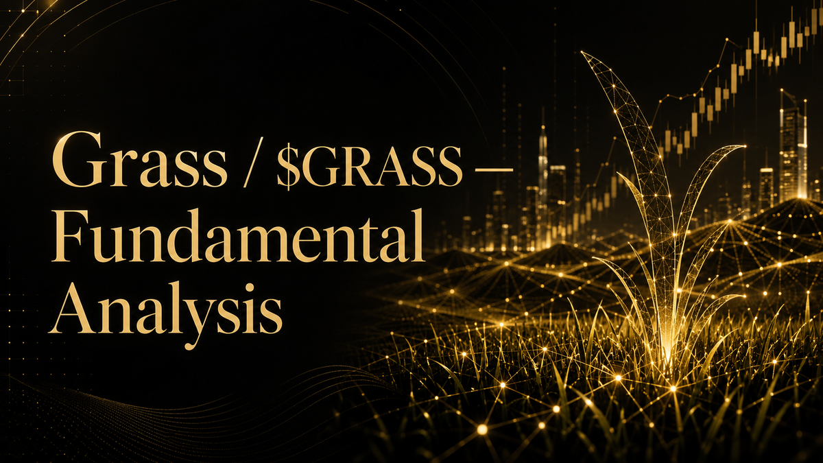 Grass / $GRASS — Fundamental Analysis