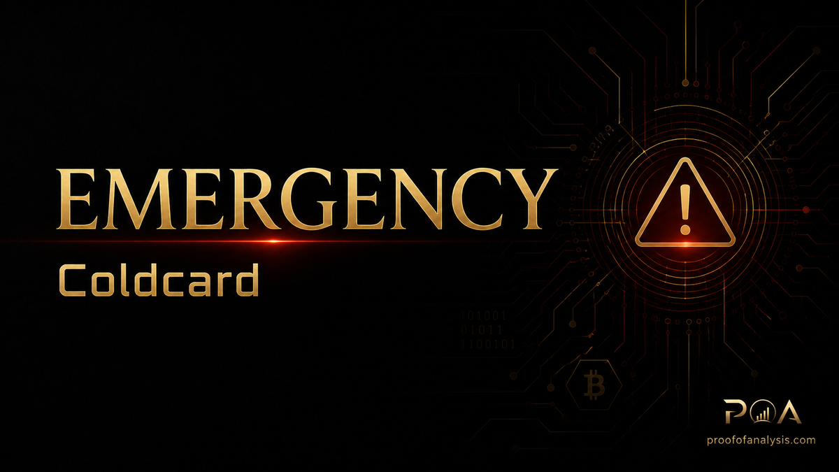 An Open Letter to the COLDCARD Hacker