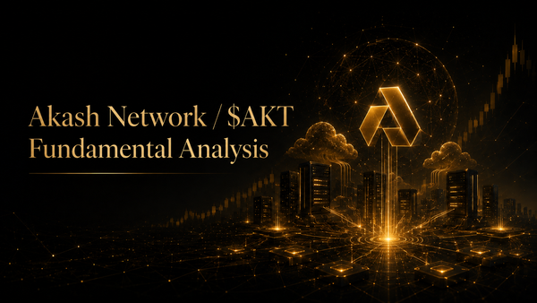 Akash Network  /  $AKT — Fundamental Analysis