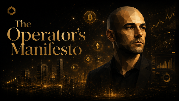 Start Here: The Operator's Manifesto