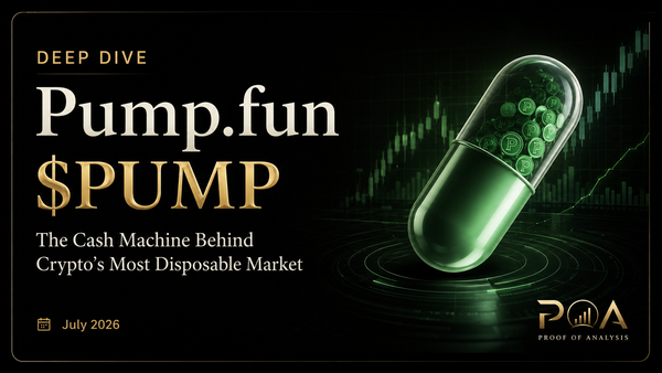 Pump.fun ($PUMP): The Cash Machine Behind Crypto’s Most Disposable Market