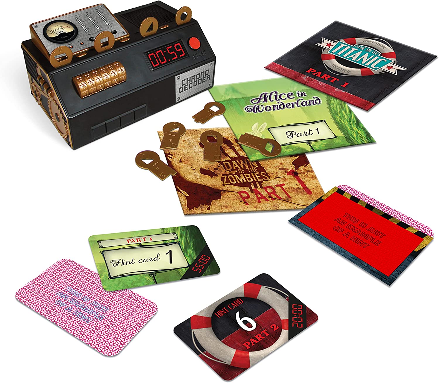Escape Room Version 3 Board Game