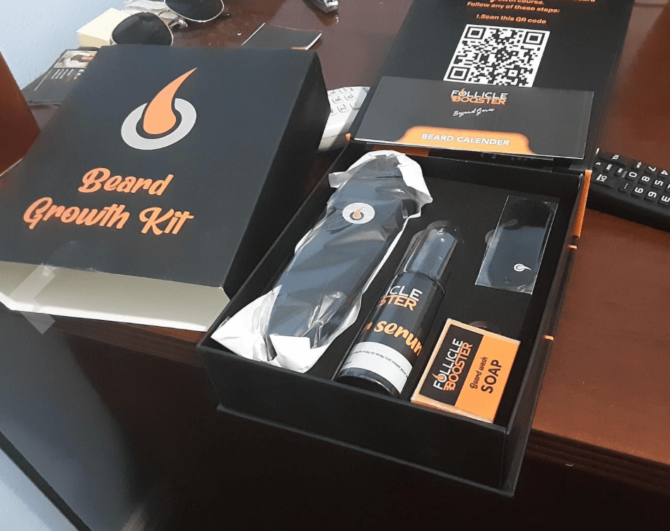 beard roller kit