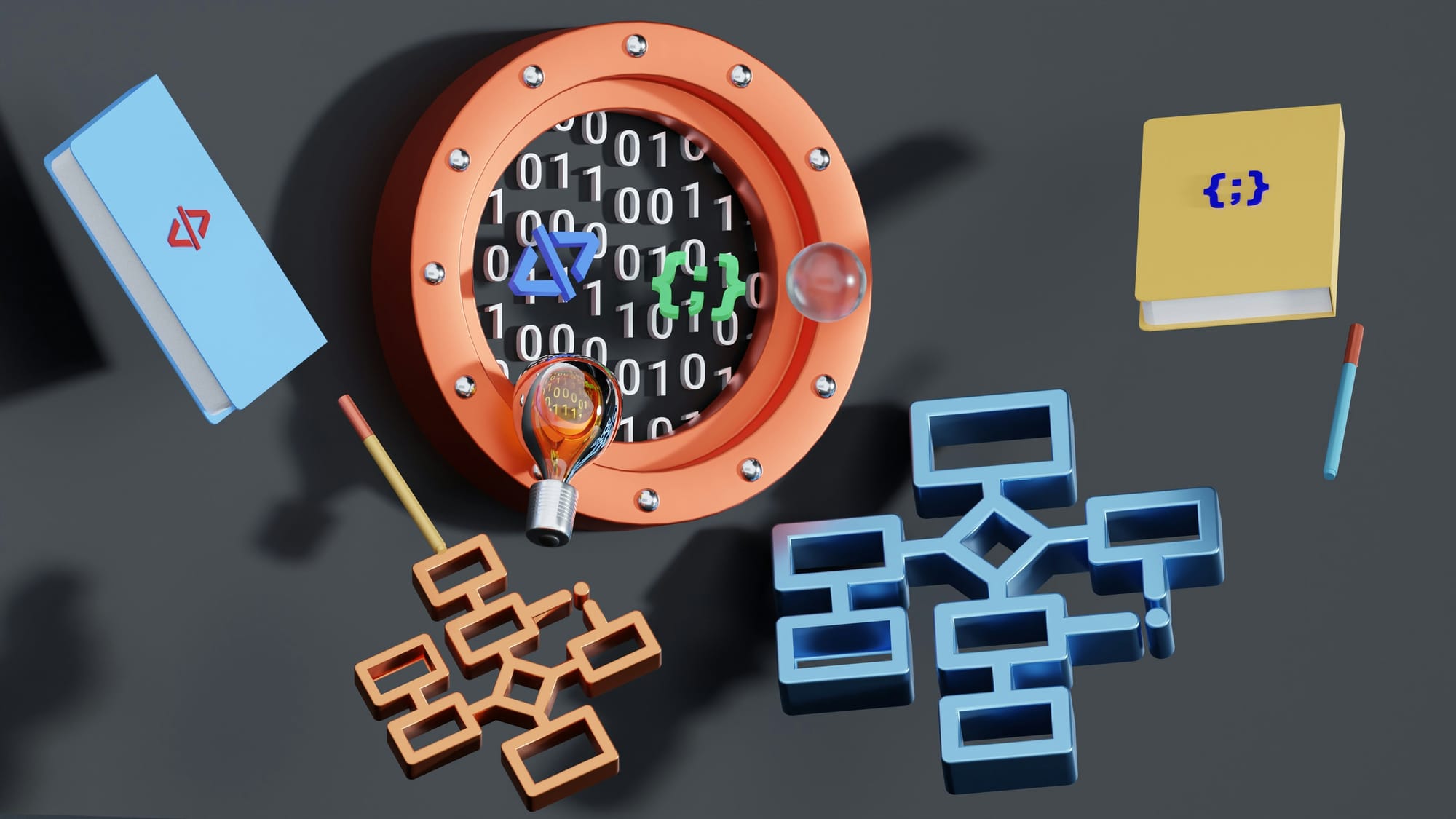 illustration of how low code tools work - Low Code Workflow Automation