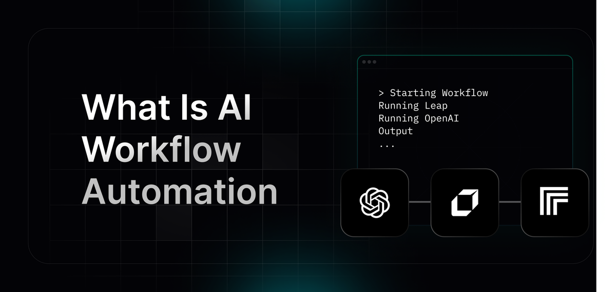 Complete guide on ai workflow automation
