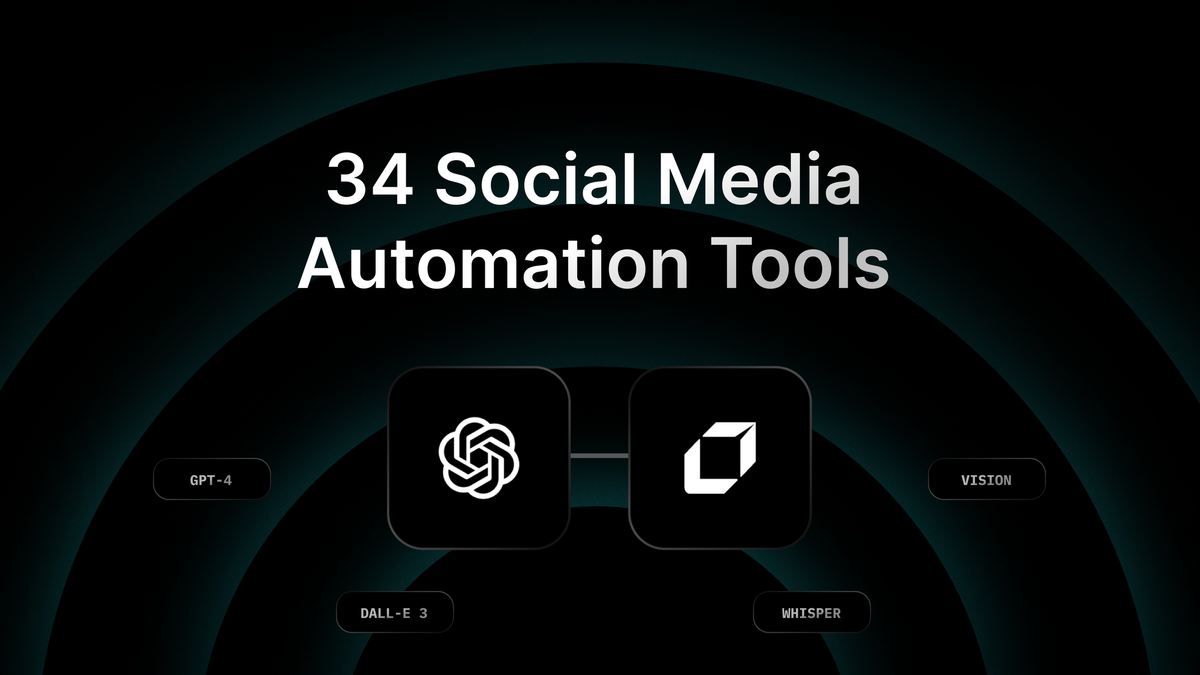Guide on 34 Social Media Automation Tools