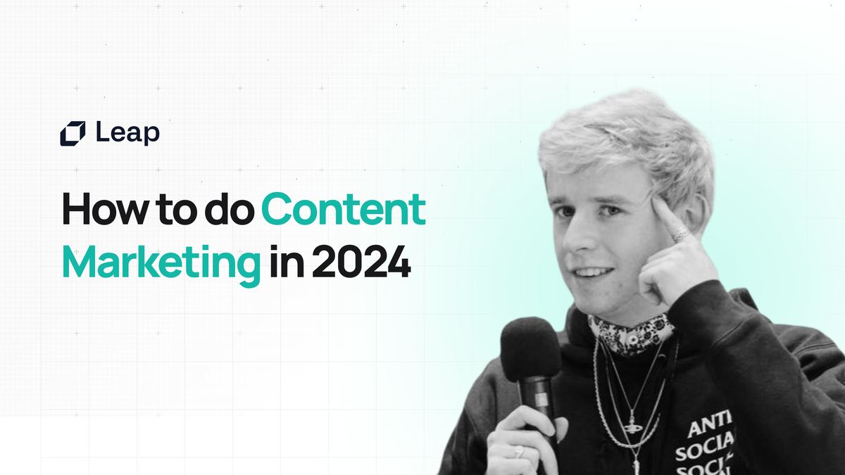 How to do Content Marketing in 2024, featuring Cathal Berragan 