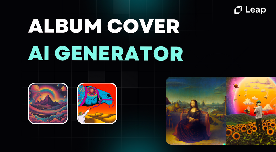 Unleashing Creativity with AI-Generated Album Covers Using Leap AI