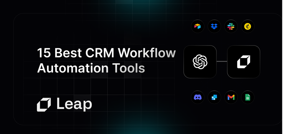15 Best CRM Workflow Automation Tool In 2024