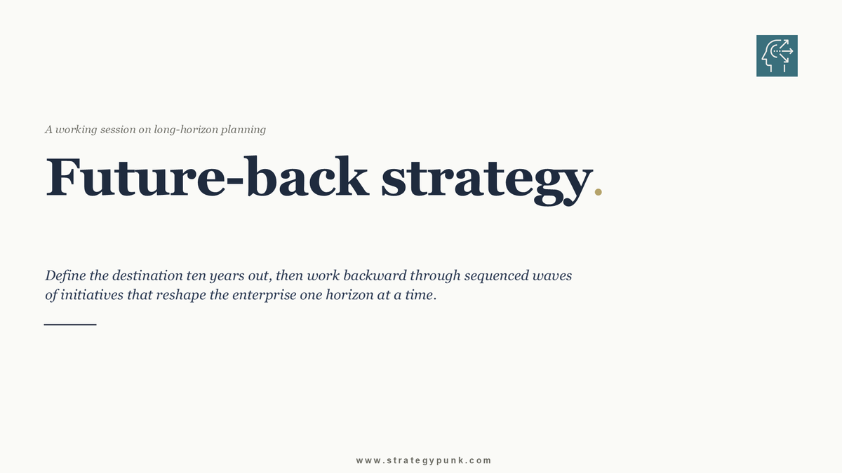 Future-back strategy framework (free PDF guide)
