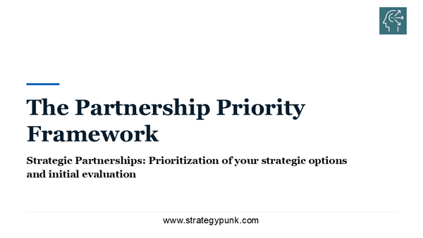 The Partnership Priority Framework (Free PDF Guide)