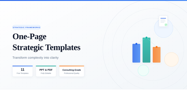 11 One-Page Strategic Plan Templates [Free PPT & PDF Download]
