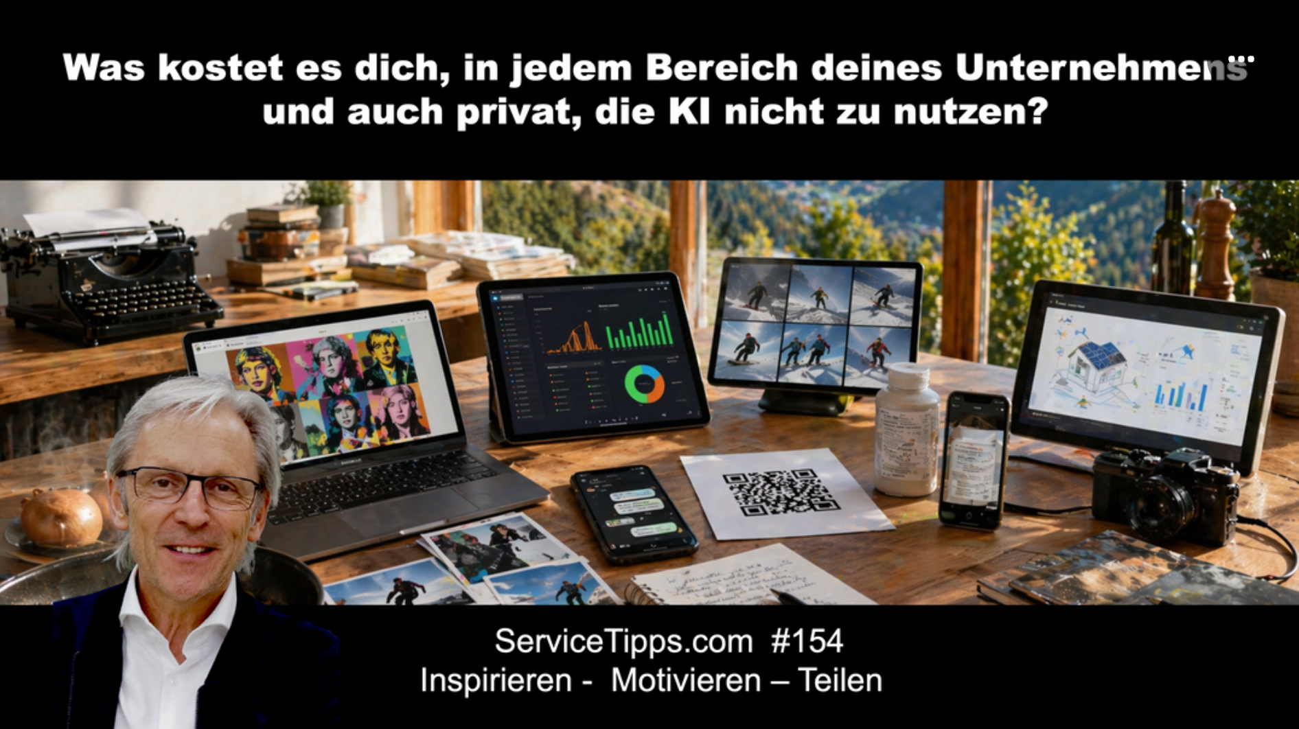 KI nicht verschlafen + 7 Beispiele. /  Don’t overlook AI. 7 examples  #B154
