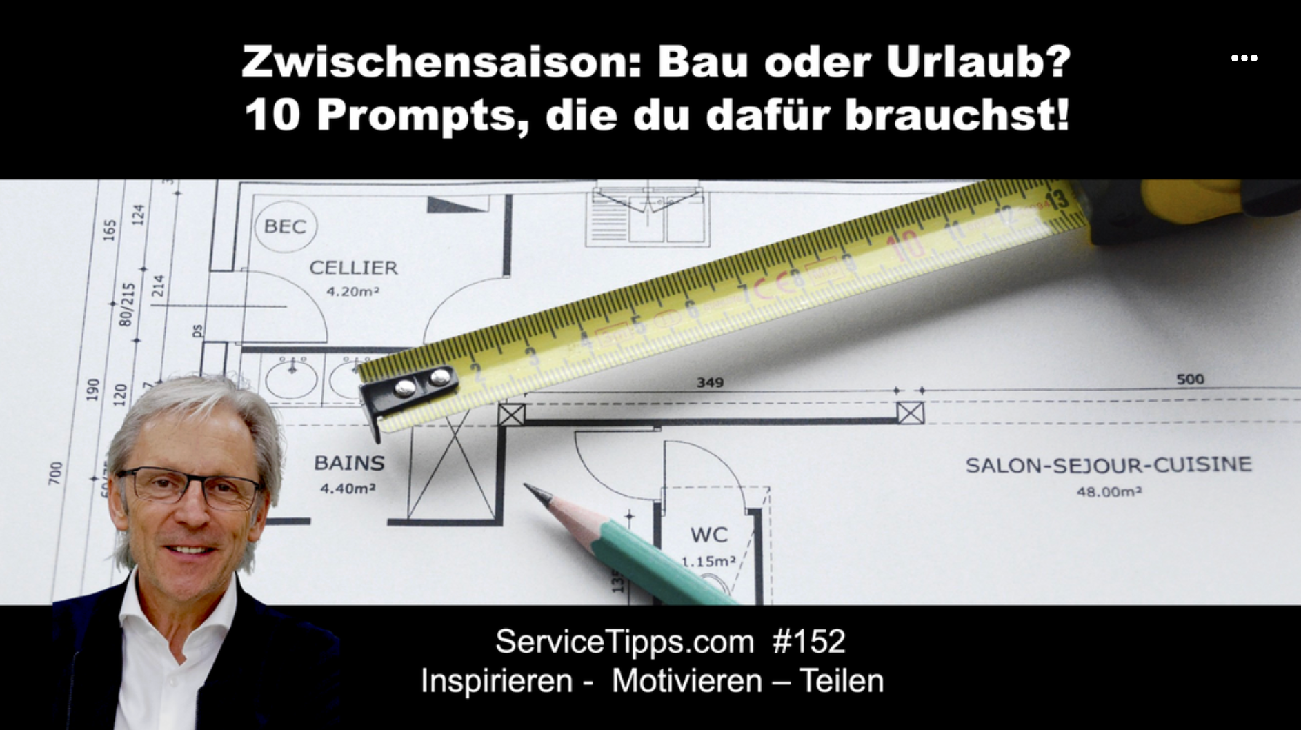 10 Prompts für Bau und Freizeit  / 10 prompts for construction and leisure   #B152