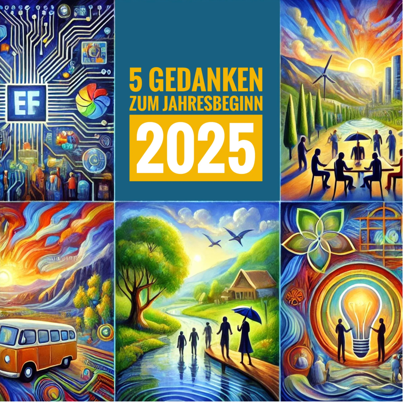Neujahrsbrief 2025 von Stefan Schranz. #A137