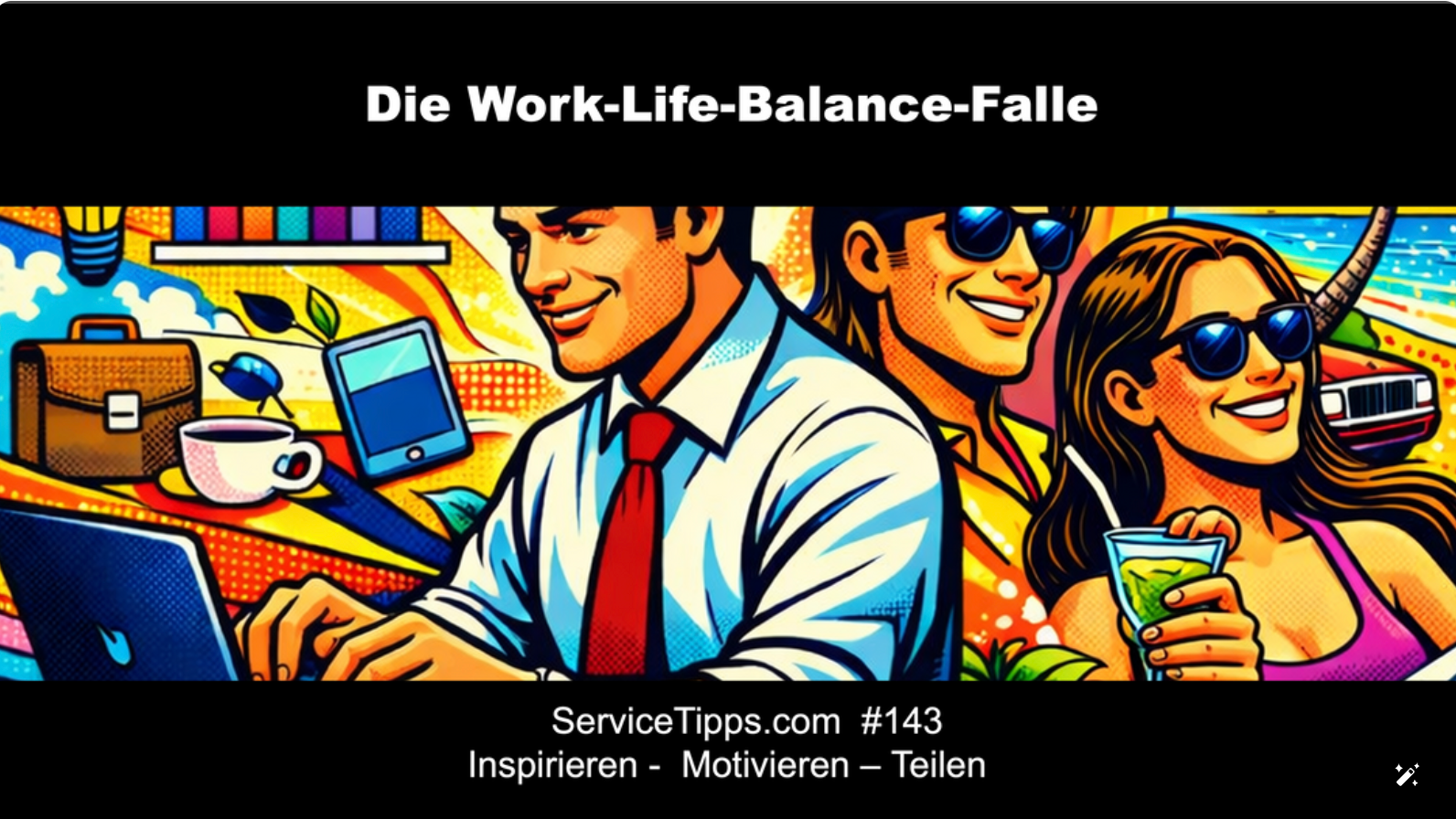 Warum Work-Life-Balance dich eher bremst als glücklich macht / Why work-life balance slows you down rather than makes you happy #B143