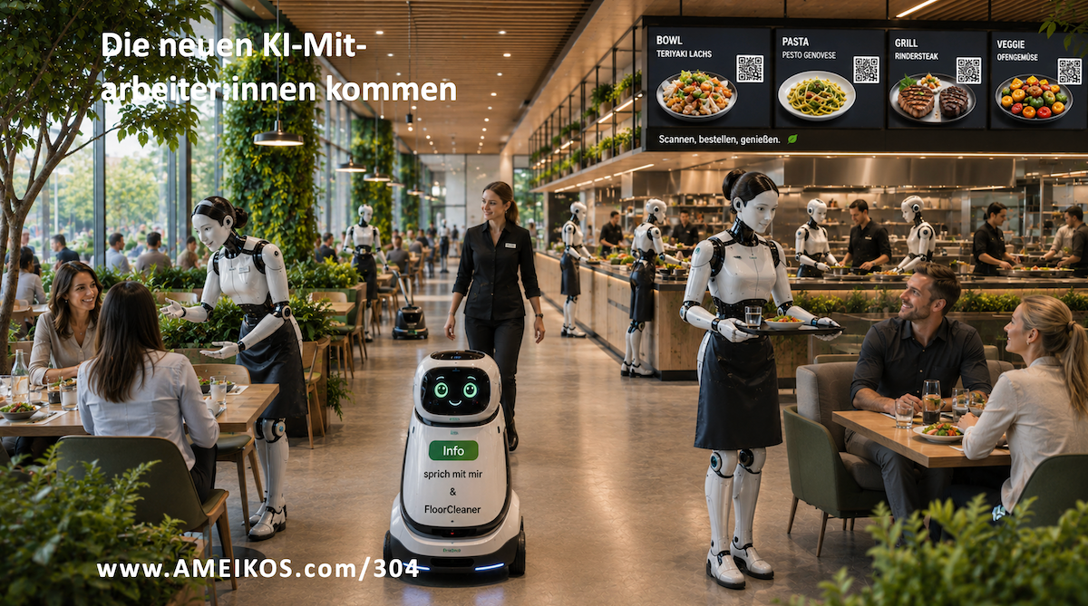 Was, wenn zwei von 20 Mitarbeitern in deinem Team humanoide Roboter wären?  #304