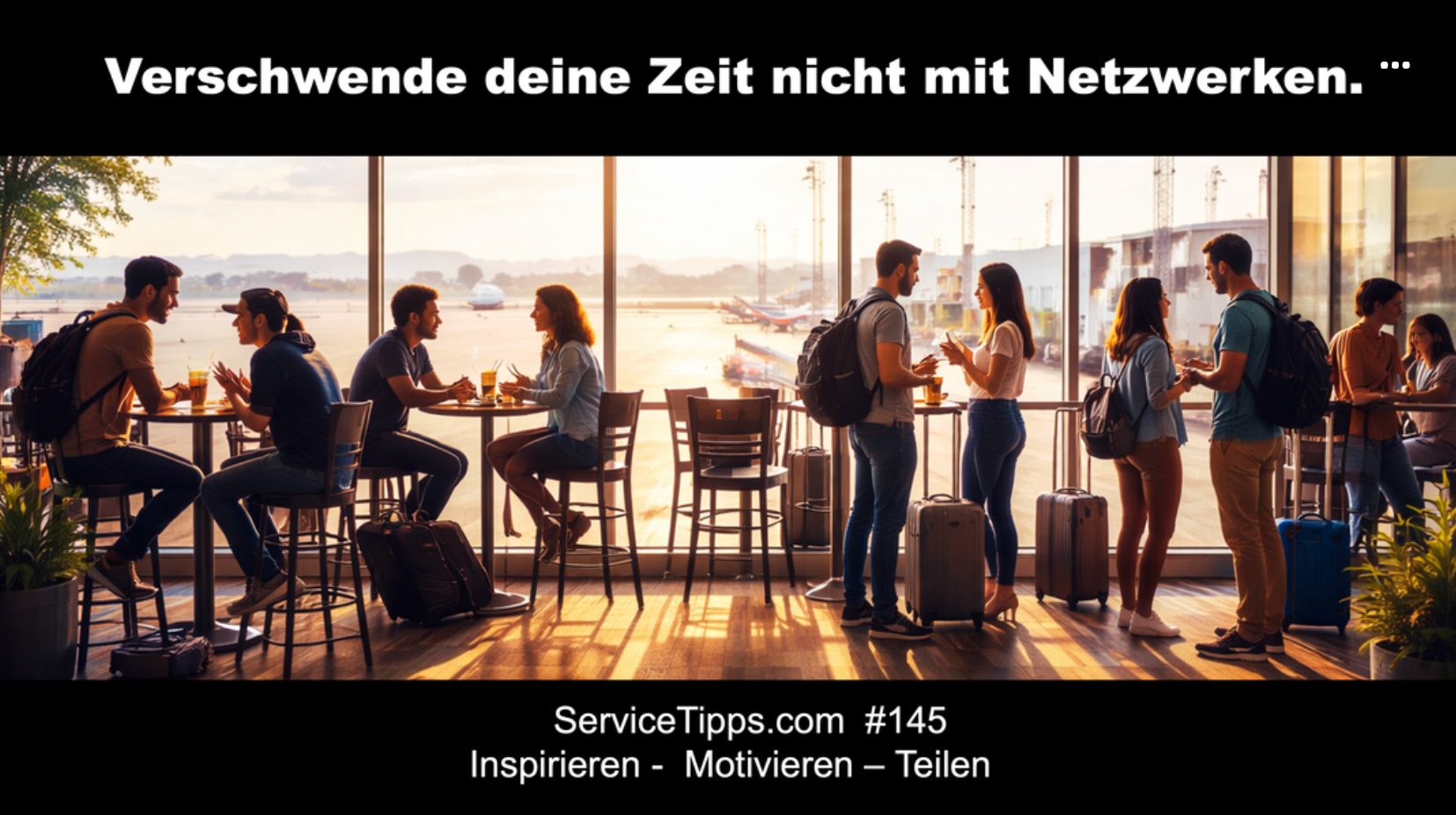 Warum weniger Kontakte oft mehr bewirken / Why fewer contacts often achieve more. B145