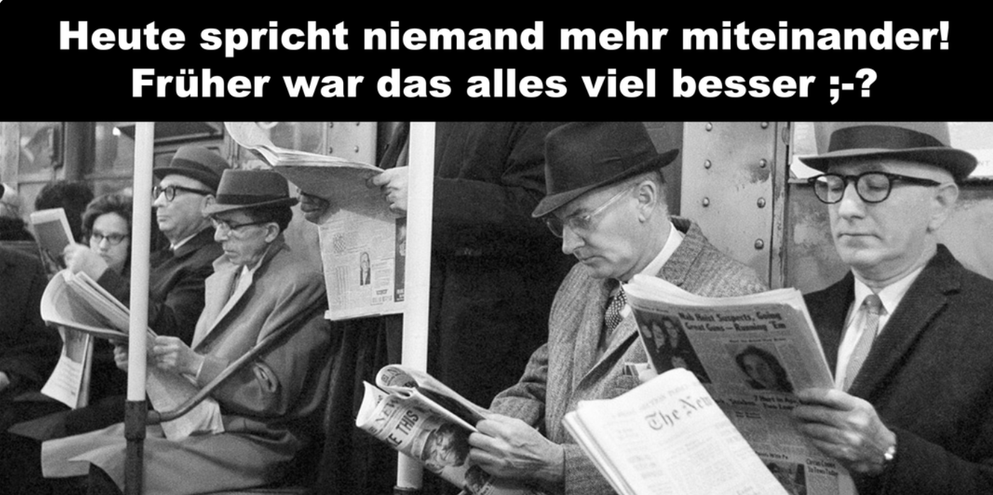 Nicht jammern. Selektiv gestalten!  #B132