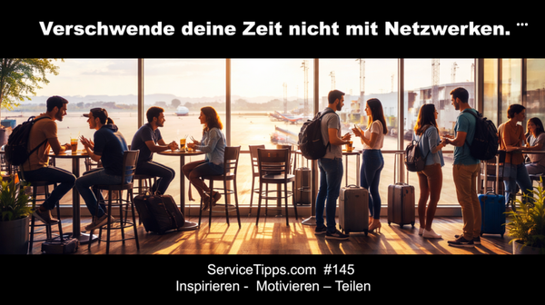 Warum weniger Kontakte oft mehr bewirken / Why fewer contacts often achieve more. B145